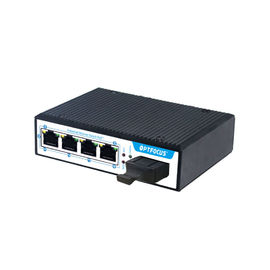4 Port Industrial Ethernet Switch 4*10/100MBase-T. 1*100MBase-X 4 Port Industrial Poe Switch