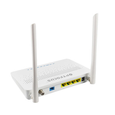 Hot selling RF CATV ONU 4LAN ethernet port dual mode wifi onu epon gpon