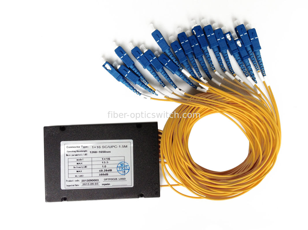 Single Mode Audio Optical Cable 1*16 ABS Box SC/APC Connectors 0.9 2.0 3.0mm Cable