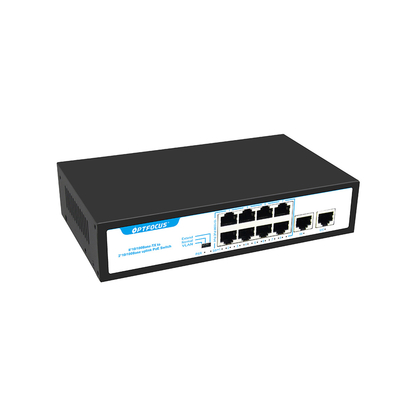 สวิตช์เชื่อมต่ออีเธอร์เน็ต PoE 2 ชั้นพร้อมรองรับ QoS