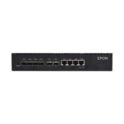 รองรับผู้ใช้ 96 คน GPON EPON OLT ONU 1310nm/1490nm/1550nm ความชื้น 5% -95%