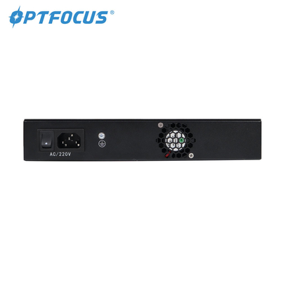 โซลูชันเครือข่าย FTTH FTTX GPON EPON OLT การใช้พลังงาน ≤20W
